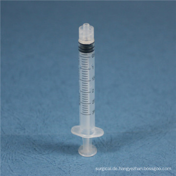 Medizinische sterile 3ml Luer-Verschluss-Spritze ohne Nadel